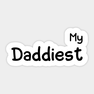 My Daddiest T-Shirt Sticker